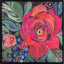 Paragon Blooming Boldly Pink 29 X 29 X 2 Wall Art