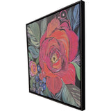 Paragon Blooming Boldly Pink 29 X 29 X 2 Wall Art