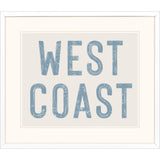 Paragon West Coast Blue 23 X 27 X 2 Wall Art