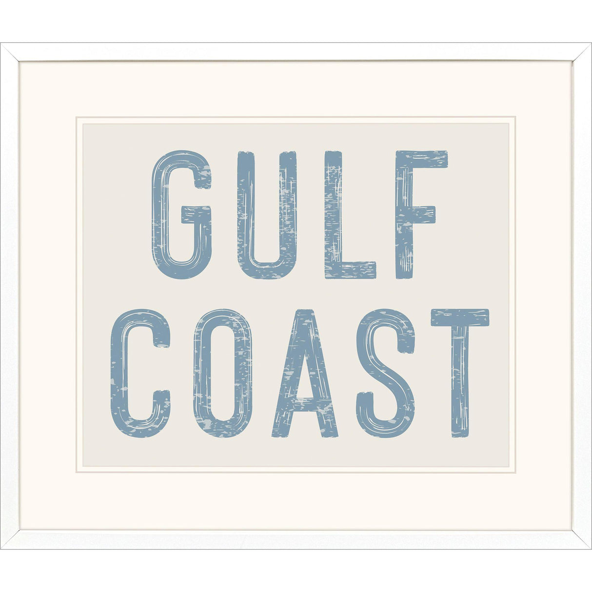 Paragon Gulf Coast Blue 23 X 27 X 2 Wall Art