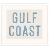 Paragon Gulf Coast Blue 23 X 27 X 2 Wall Art