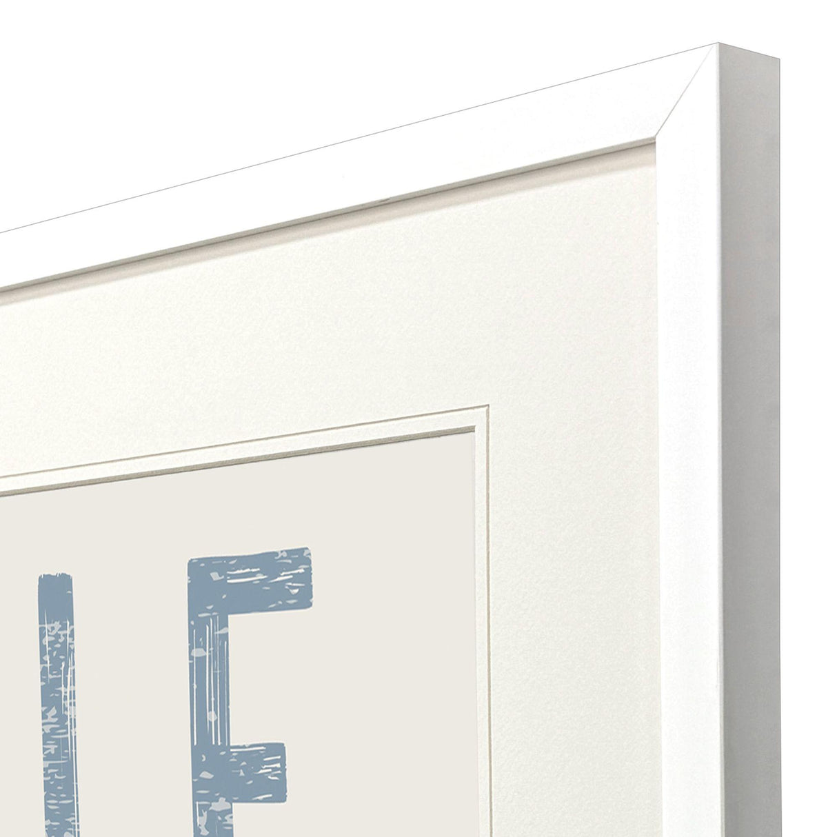 Paragon Gulf Coast Blue 23 X 27 X 2 Wall Art