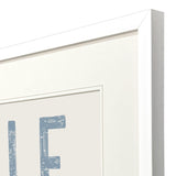 Paragon Gulf Coast Blue 23 X 27 X 2 Wall Art