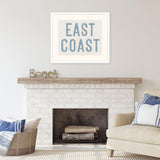 Paragon East Coast Blue 23 X 27 X 2 Wall Art