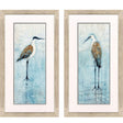 Paragon Seabirds Panel S/2 Blue 35 X 19 X 1 Wall Art