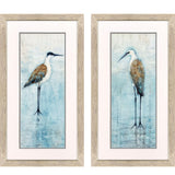 Paragon Seabirds Panel S/2 Blue 35 X 19 X 1 Wall Art