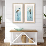Paragon Seabirds Panel S/2 Blue 35 X 19 X 1 Wall Art