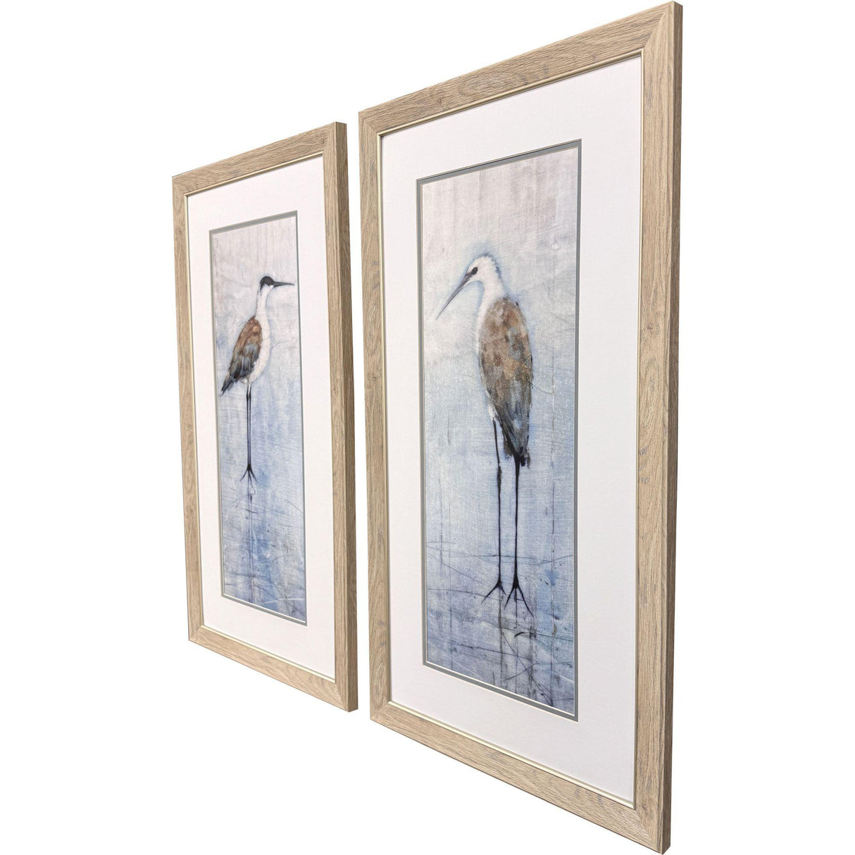 Paragon Seabirds Panel S/2 Blue 35 X 19 X 1 Wall Art