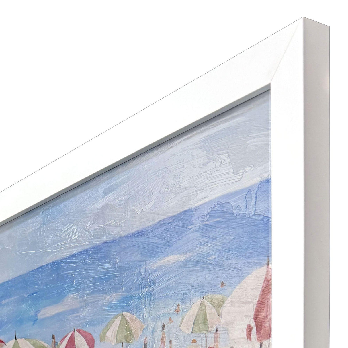 Paragon Colorful Umbrella Beach Blue 22 X 36 X 2 Wall Art