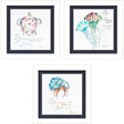Paragon Sealife S/3 Blue 17 X 17 X 2 Wall Art