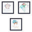 Paragon Sealife S/3 Blue 17 X 17 X 2 Wall Art