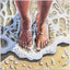 Paragon Standing in the Waves Brown 29 X 29 X 3 Wall Art