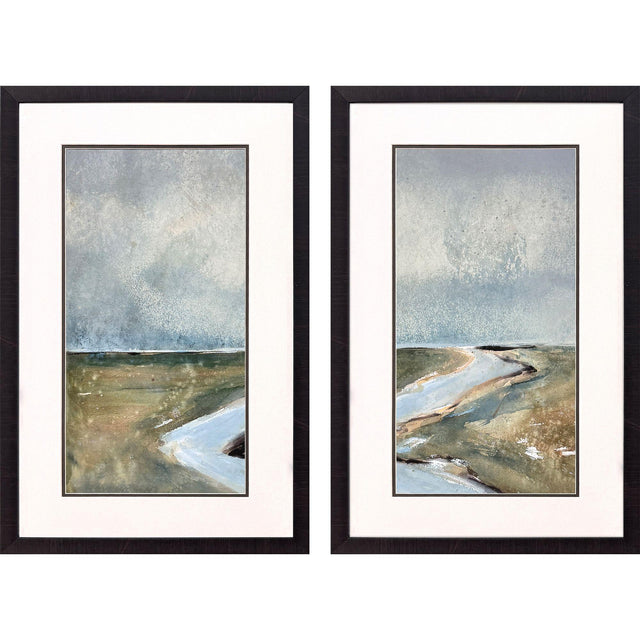 Paragon Fanatical Beauty S/2 Blue 32 X 20 X 2 Wall Art