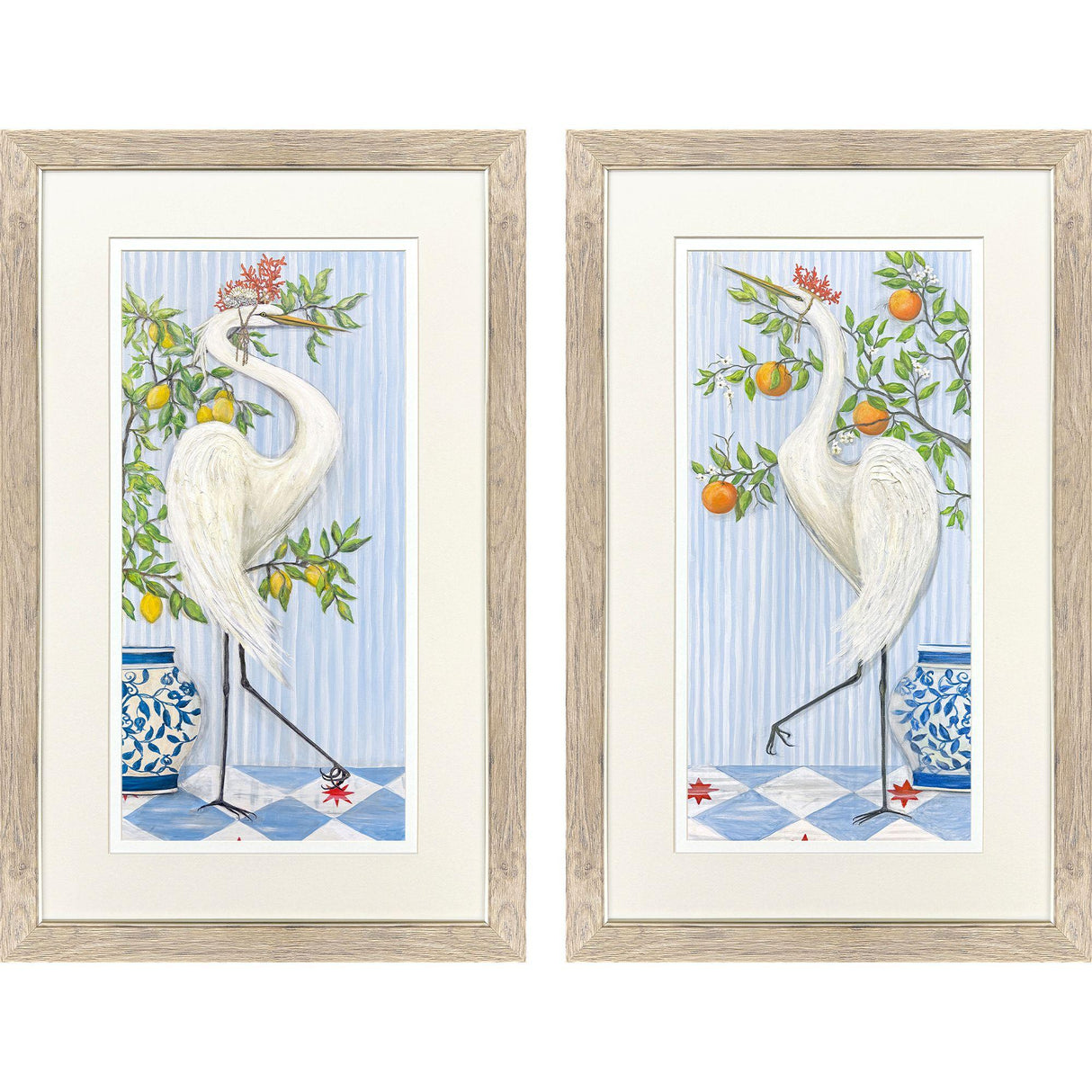 Paragon Coastal Crowns S/2 Blue 33 X 21 X 1 Wall Art