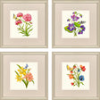 Paragon Fleur Melange I S/4 Green 18 X 18 X 1 Wall Art