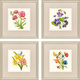 Paragon Fleur Melange I S/4 Green 18 X 18 X 1 Wall Art