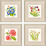 Paragon Fleur Melange III S/4 Green 18 X 18 X 1 Wall Art