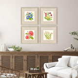 Paragon Fleur Melange III S/4 Green 18 X 18 X 1 Wall Art