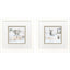 Paragon Splish Splash S/2 Gray 11 X 11 X 2 Wall Art