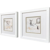 Paragon Splish Splash S/2 Gray 11 X 11 X 2 Wall Art
