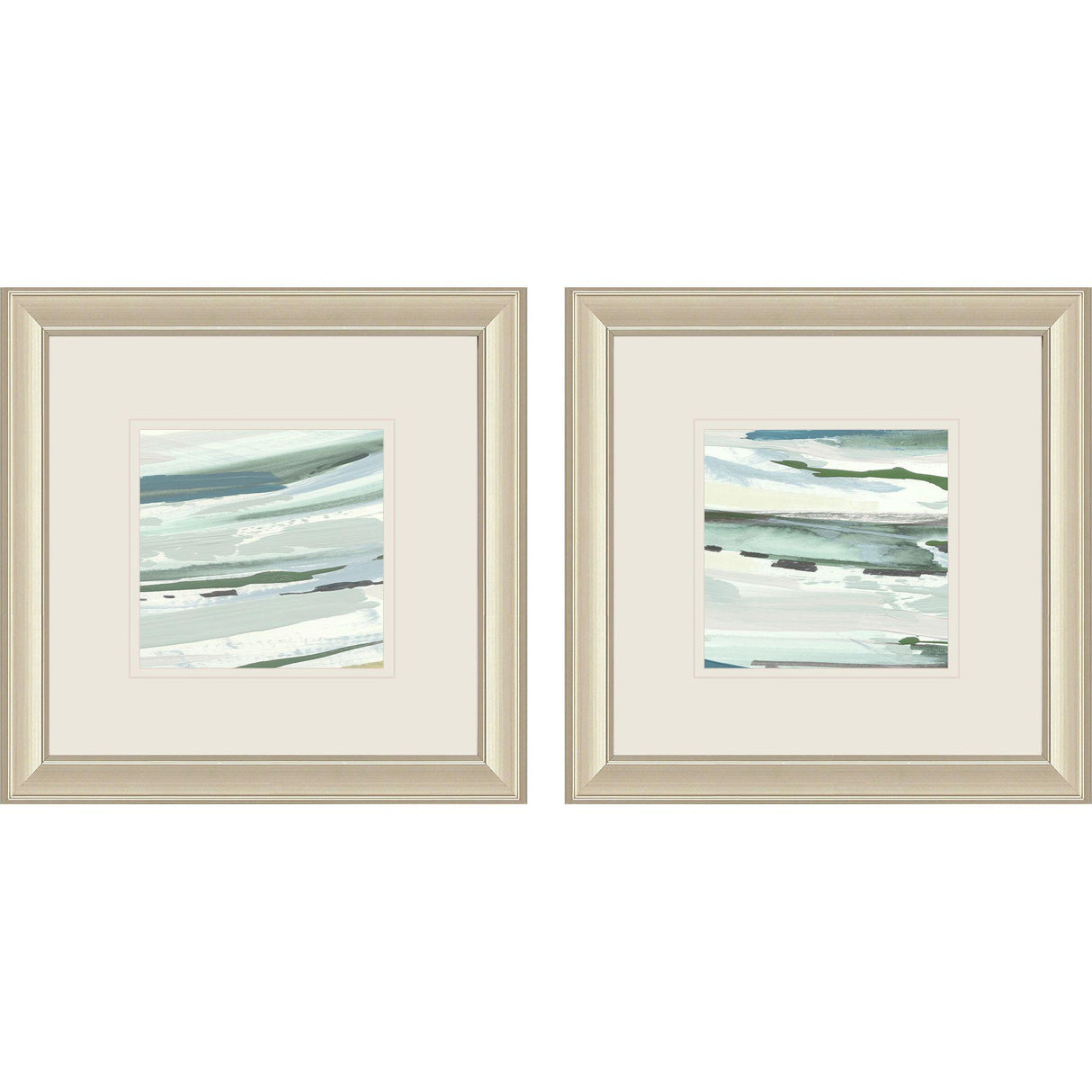 Paragon Upstate S/2 Green 12 X 12 X 1 Wall Art