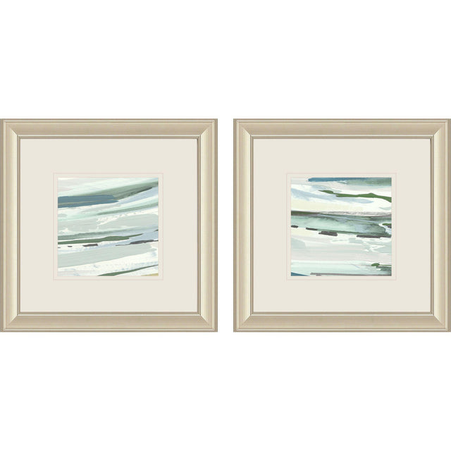 Paragon Upstate S/2 Green 12 X 12 X 1 Wall Art