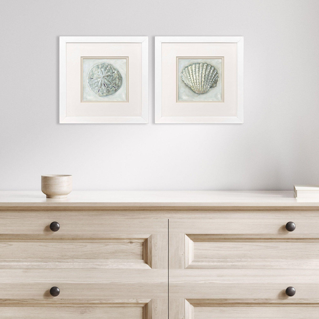 Paragon Ocean Treasures S/2 Gray 11 X 11 X 2 Wall Art