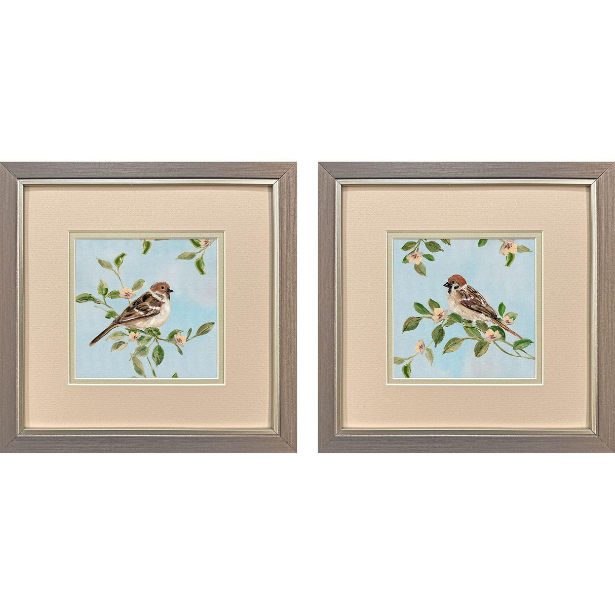 Paragon Peach Love S/2 Brown 11 X 11 X 1 Wall Art