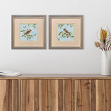 Paragon Peach Love S/2 Brown 11 X 11 X 1 Wall Art