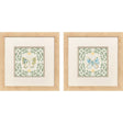 Paragon Ornate Butterfly I S/2 Green 12 X 12 X 1 Wall Art