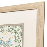 Paragon Ornate Butterfly I S/2 Green 12 X 12 X 1 Wall Art