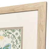 Paragon Ornate Butterfly II S/2 Green 12 X 12 X 1 Wall Art