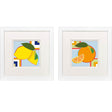 Paragon Geometric Fruit S/2 Multi 11 X 11 X 2 Wall Art