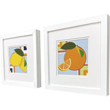 Paragon Geometric Fruit S/2 Multi 11 X 11 X 2 Wall Art
