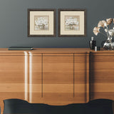 Paragon Tender Blooms S/2 Beige 11 X 11 X 1 Wall Art