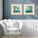 Paragon Quiet Valley S/2 Blue 19 X 19 X 1 Wall Art