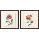 Paragon Meubles Flower S/2 Pink 17 X 17 X 1 Wall Art