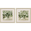 Paragon Green Blossom in Vase S/2 Green 18 X 18 X 1 Wall Art