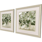 Paragon Green Blossom in Vase S/2 Green 18 X 18 X 1 Wall Art