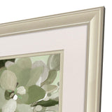 Paragon Green Blossom in Vase S/2 Green 18 X 18 X 1 Wall Art