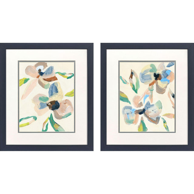 Paragon Childhood Petals S/2 Blue 21 X 18 X 1 Wall Art