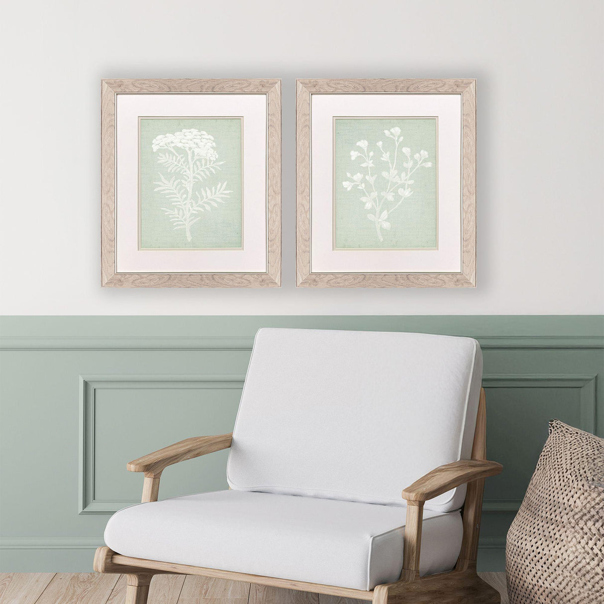 Paragon Herb S/2 Green 22 X 19 X 1 Wall Art