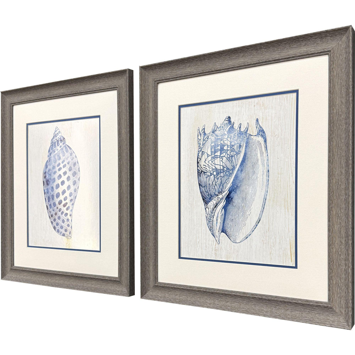 Paragon Ocean Echoes I S/2 Blue 22 X 19 X 1 Wall Art