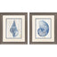 Paragon Ocean Echoes II S/2 Blue 22 X 19 X 1 Wall Art
