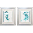 Paragon Jellys S/2 Turquoise 23 X 20 X 1 Wall Art