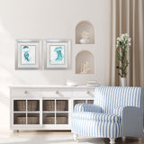 Paragon Jellys S/2 Turquoise 23 X 20 X 1 Wall Art