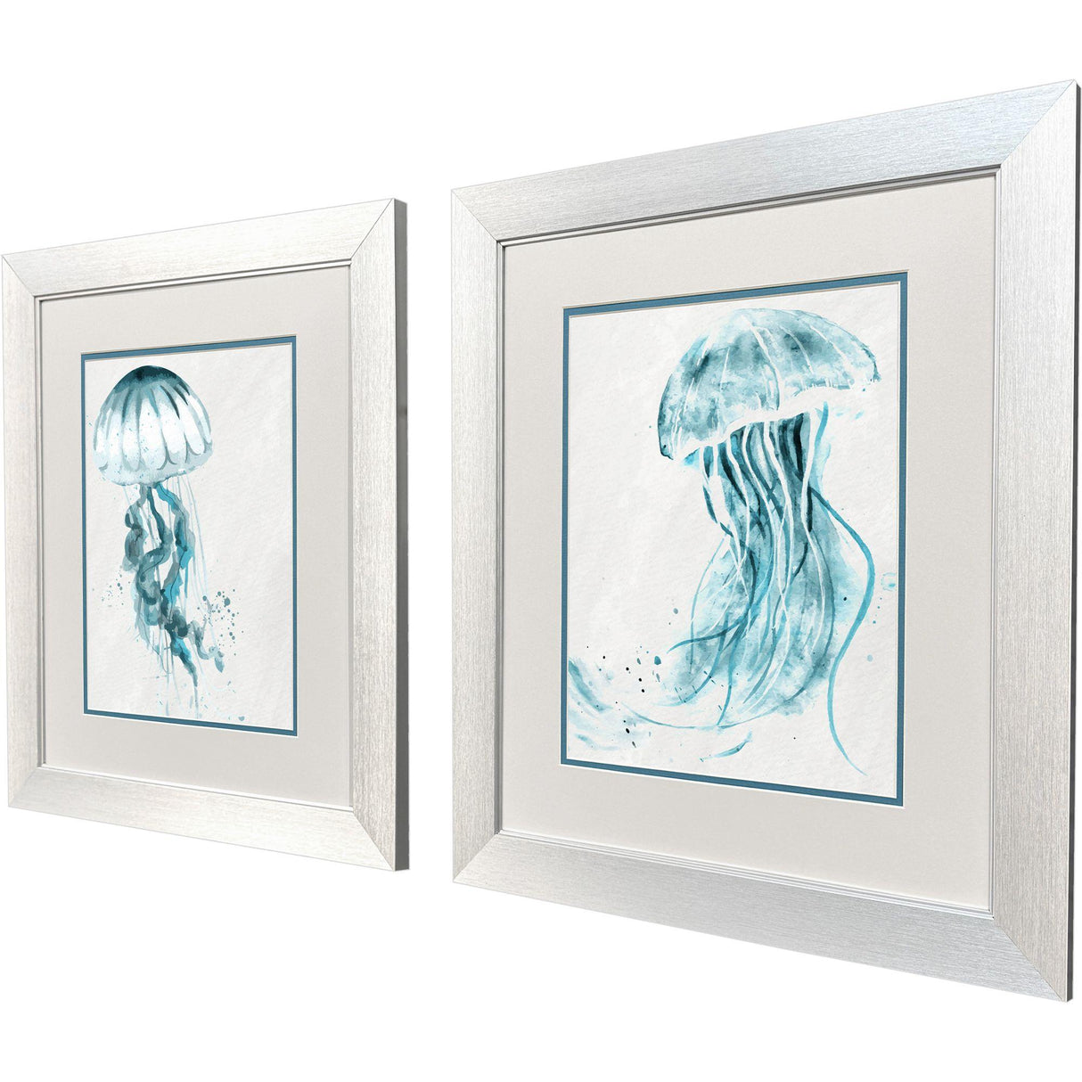 Paragon Jellys S/2 Turquoise 23 X 20 X 1 Wall Art
