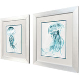 Paragon Jellys S/2 Turquoise 23 X 20 X 1 Wall Art