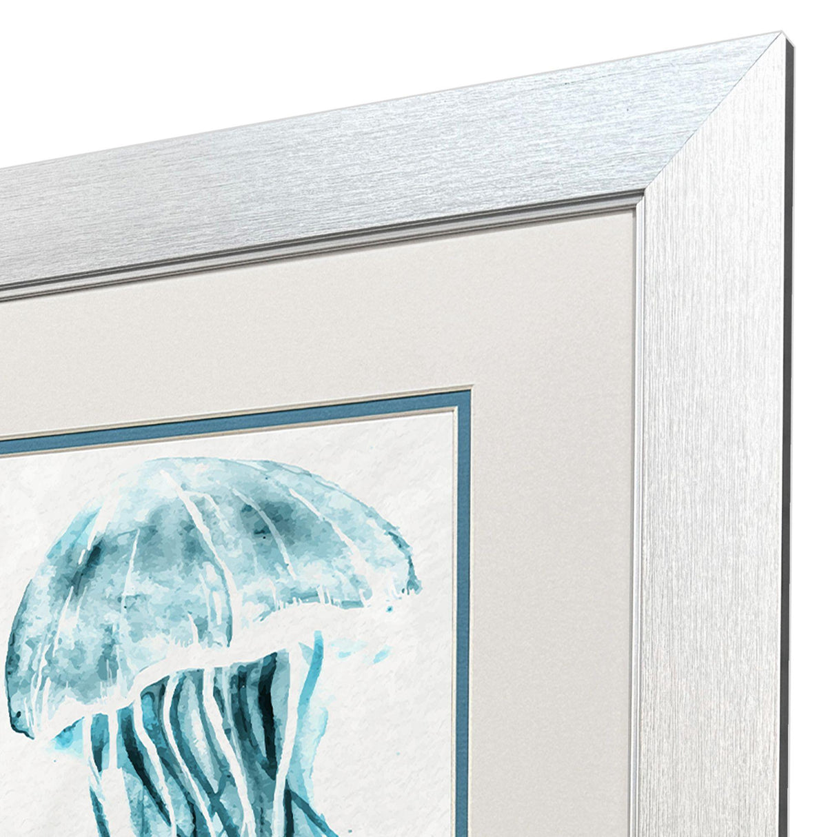 Paragon Jellys S/2 Turquoise 23 X 20 X 1 Wall Art