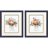 Paragon Pretty Protea S/2 Red 21 X 18 X 1 Wall Art